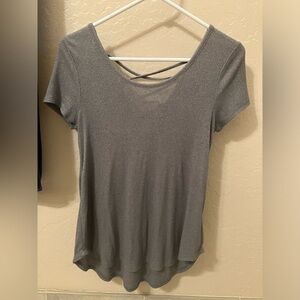 Pink Republic Cap Sleeve Ribbed Top